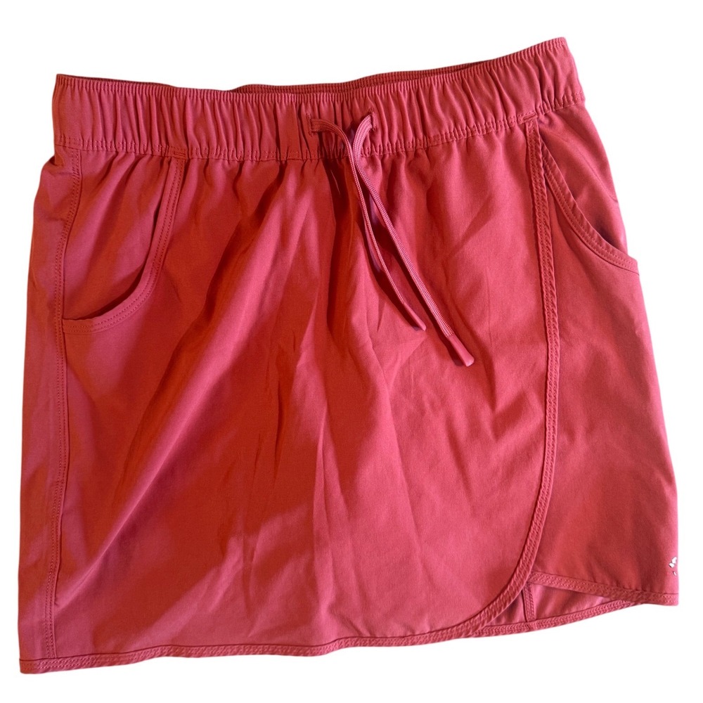 The American Outdoorsman Women Small Coral Pink Athletic Hiking Skort Shorts
